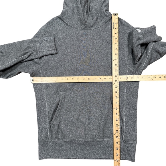 Champion x Todd Snyder Terry Fleece Gray Made in Canada Hoodie Mens Small - Picture 10 of 10
